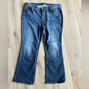 Vigoss jeans women’s size 20 length 32 blue jagger